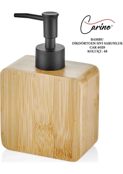 Bambu Sıvı Sabunluk Dikdörtgen fiyatları