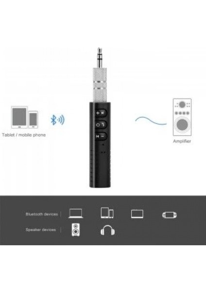 Car Bluetooth Music Driver Araç Aux Hands-Free Mp3 Bağlantı Kiti modelleri