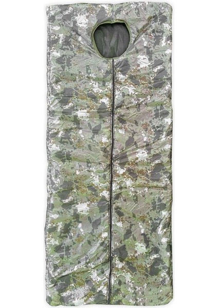 Kamuflaj Uyku Tulumu - Içi Polarlı - Su Itici Kumaş - Accord Extreme - (M-2)