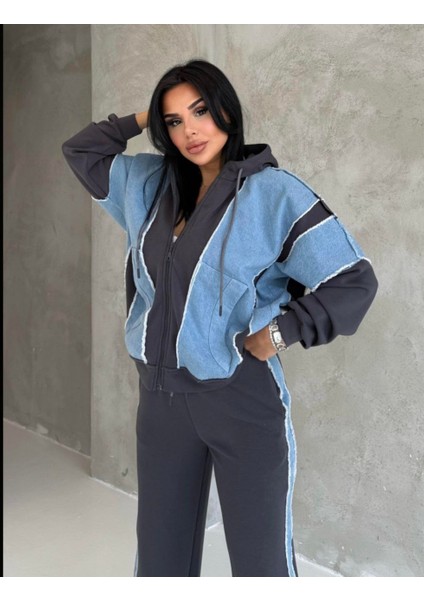 Kot Garnili Kadın Eşofman Takım