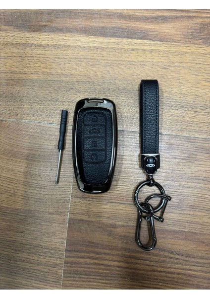 Chery Tiggo 7/8 Anahtarlık Siyah Çelik Korumalı fiyatları