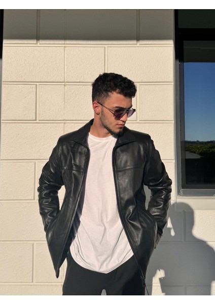 Erkek Hakiki Deri Ceket