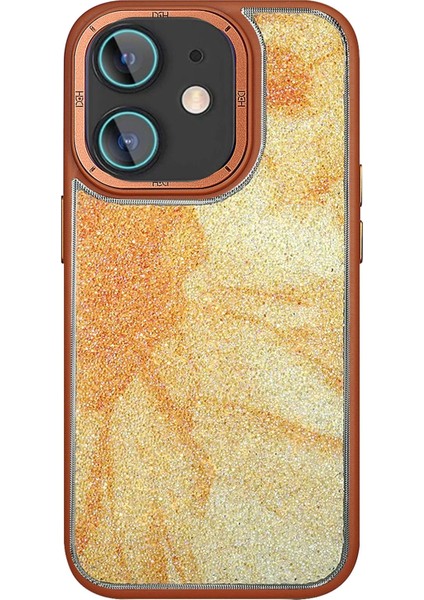 iPhone 11 HBC-201 Salvador Simli Kapak - Kahverengi