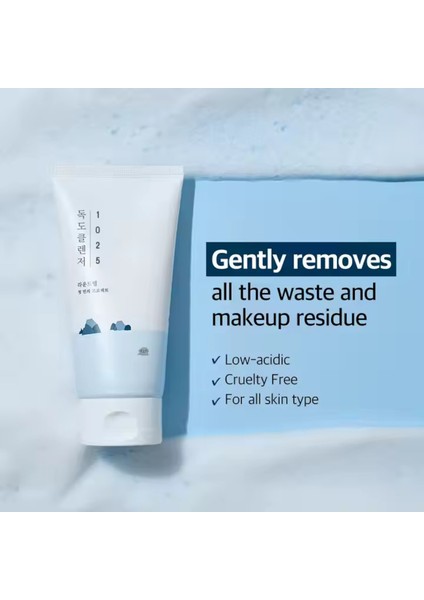 - 1025 Dokdo Cleanser (Deniz Sulu ve Seramidli Temizleyici Köpük) 150ML Thecoconut Cosmetics indirimleri