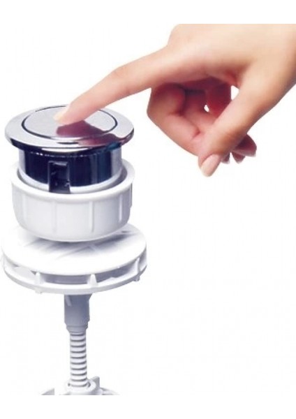 Rezervuar Iç Takım Basma Butonu Sifon Basma Aparatı Pump-Up