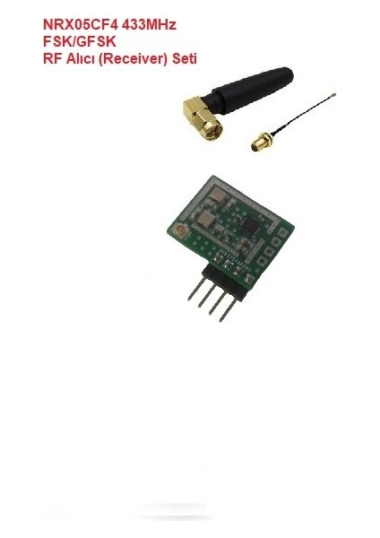 433MHZ Fsk/gfsk Rf Alıcı Seti (NRX05CF4-SET) - 1 Egne 433MHZ Fsk/gfsk Rf Alıcı Seti (NRX05CF4-SET)