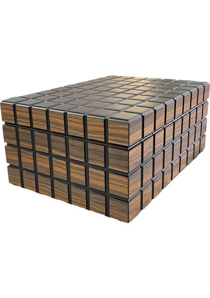 Mat Kahverengi Kaplama Humidor - Puro Saklama Kutusu modelleri