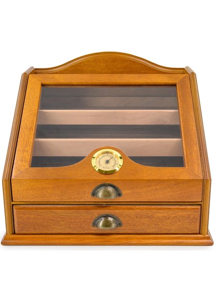 Puro Humidoru - Klasik Puro Saklama Kutusu Cam Kapaklı fiyatları