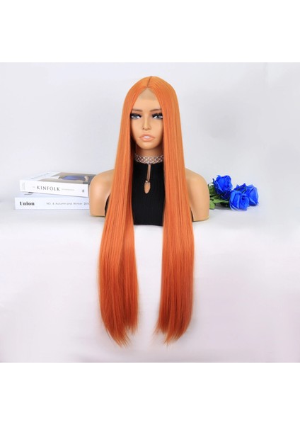 Bakır Ekstra Uzun Tül Peruk modelleri