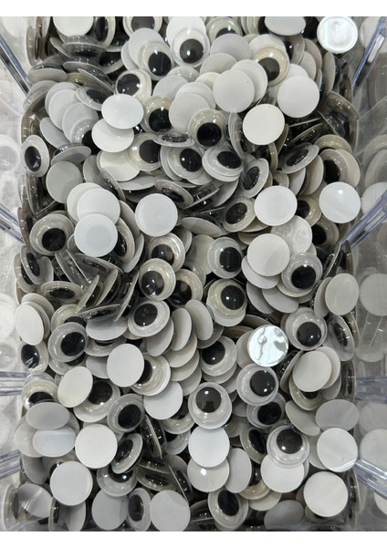 15 mm Oynar Göz Siyah 50 Çift fırsatları