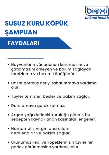 ® Susuz Kuru Köpük Şampuan 150 ml 5,07 Floz Köpük Pompalı fiyatları