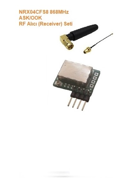 868MHZ Ask/ook Rf Alıcı Seti (NRX04CFS8-SET)