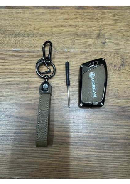 Mg Anahtarlık Kahverengi Çelik Korumalı 22-24