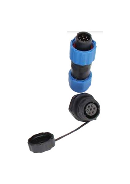 Sd-13 Tipi Su Geçirmez 7 Pin Konnektör