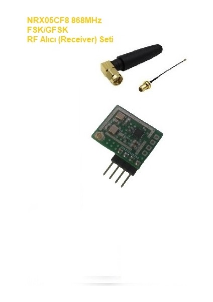868MHZ Fsk/gfsk Rf Alıcı Seti (NRX05CF8-SET)