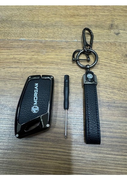 Mg Anahtarlık Siyah Çelik Korumalı 22-24