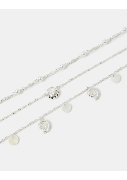 Deniz Kbuğu V E Inci Hal Hal Set x 3