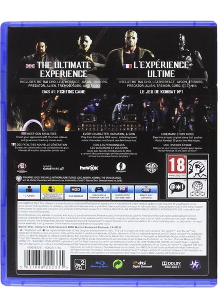 Mortal Kombat Xl Ps4 Oyun modelleri