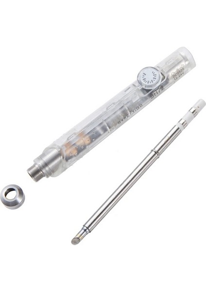 Elektrikli Hilletme Demiri 65W Ayarlanabilir Sıcaklık Hobi Tutkusu Için Demir Değiştirilebilir Demir Uçlar A (Yurt Dışından)