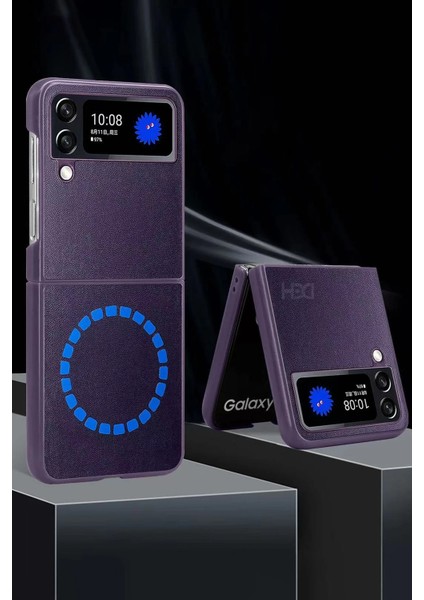 Samsung Galaxy Z Flip 4 Kılıf HBC-156 Forum Magneticsafe Kapak - Lacivert fırsatları