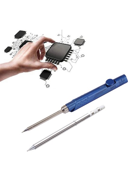 SH72 Lehimleme Demir 65W 12-24V 220-400 ℃ Ayarlanabilir Sıcaklık SH72 B2 Kaynak Aracı T12 Koyu Mavi Değil (Yurt Dışından) modelleri