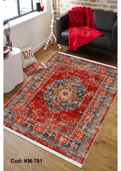 Pamuk Dokuma Taban Kaymaz Yıkanabilir Vintage Salon Halısı Mutfak Halısı Koridor Halısı fiyatları