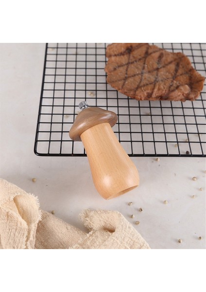 Biber Öğütücü Maden Ahşap Sevimli Şekiş Ahşap Öğütücü Mutfak Çok Amaçlı Öğütme Aracı Baharat Şişesi (Yurt Dışından) indirimleri