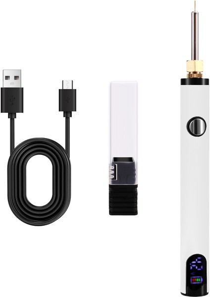 510 Iplik Pil Sepeti Kalemi Elektrikli Havalandırma Demir Kaynak Kiti Sıcak Iplik Başı Beyazla Ayarlanabilir Voltaj (Yurt Dışından) fiyatları