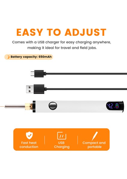 510 Iplik Pil Sepeti Kalemi Elektrikli Havalandırma Demir Kaynak Kiti Sıcak Iplik Başı Beyazla Ayarlanabilir Voltaj (Yurt Dışından) fırsatları