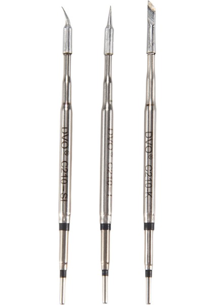 Jbc Için Dvo 3pcs C210 Lehim Uçları Jbc Ipuçları Için Demir Kafa T210 To Jbc Cd-2sd/2she Suller Istasyonu (Yurt Dışından)