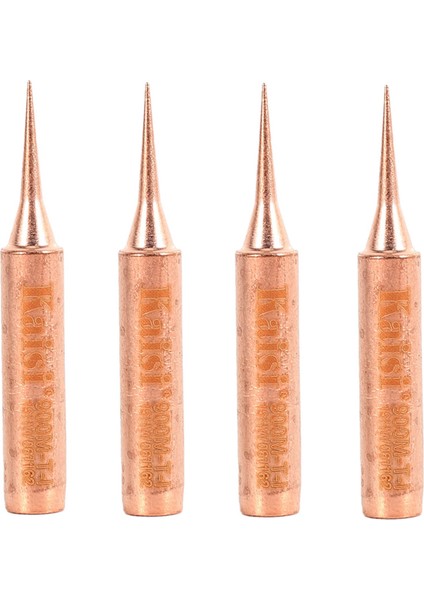 4x Kaisi Oksijensiz Bakır Lehimleme Demir Ucu 900M-T-I Lehim Istasyonu Için Araçlar Demir Uçları (Yurt Dışından)