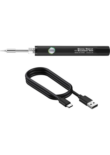 510 Iplik Mini Lehimleme Demir Kiti 3 Şaraplı Ayarlanabilir Voltaj Havalandırmalı Demir Ipucu 650MAH USB Şarj Edilebilir Siyah (Yurt Dışından) fiyatları