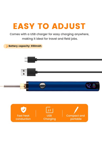 510 Iplik Pil Sepeti Kalemi Elektrikli Havalandırma Demir Kaynak Kiti Sıcak Iplik Kafası Mavisi ile Ayarlanabilir Voltaj (Yurt Dışından) fırsatları