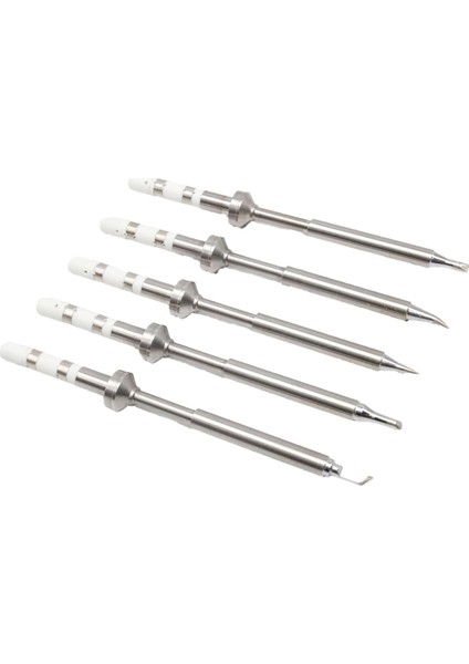 5pcs Lehimleme Demir Uçları TS100 Serisi Hızlı Isıtma Değiştirme Ipucu Pinecil Için TS100 TS101 Lehimleme Demir (Yurt Dışından)