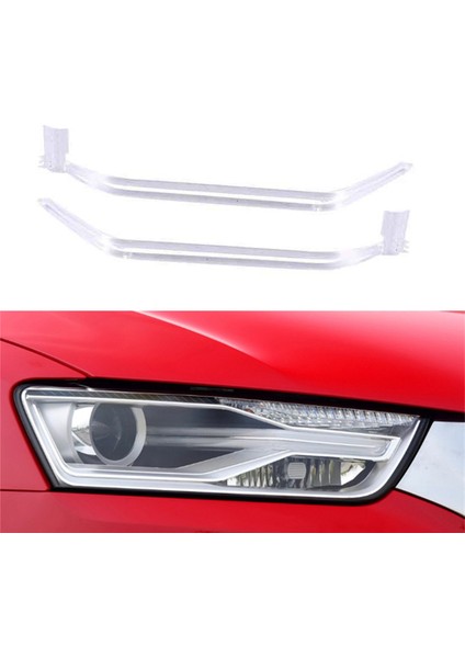 Audi Q3 Için 2016-2018 Araba Drl Kılavuzu Plaka Gündüz Çalışan Işık Tüpü Araba Gündüz Çalışma Işık Şeridi Sağ (Yurt Dışından) modelleri