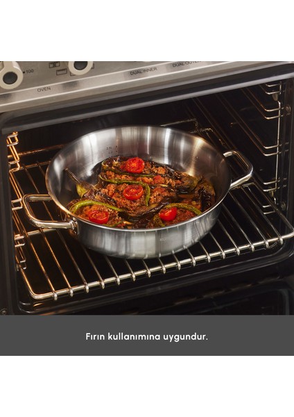 Power Steel 316+ 3ply Spirit Indüksiyon Tabanlı 8 Parça Çelik Tencere Seti