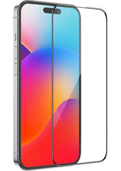 Hoco iPhone 15 Full Hd Tempered Kırılmaz Cam Ekran Koruyucu 10 Adet SET-(1903) - A2279-6742