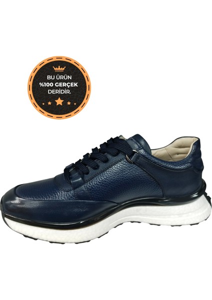 KG-2026 Erkek Hakiki Deri Ortopedik Casual Ayakkabı