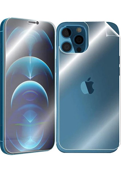 Iphone 12 Pro Max 6.7 Film Ön Arka Full Koruyucu Membran Nano Hidrojel Koruyucu Se - A7200-1788