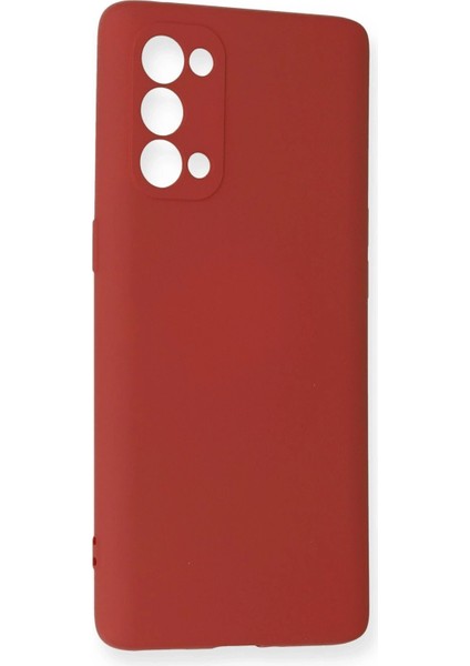 Oppo Reno 5 Pro Kılıf Nano Içi Kadife Silikon - Kiremit - A9616-8476 fiyatları