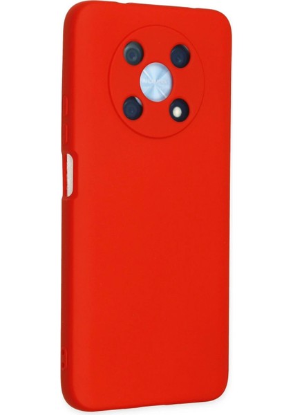 Huawei Nova Y90 Kılıf Nano Içi Kadife Silikon - Kırmızı - A6840-2562 fiyatları