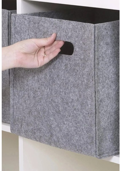 Gri Keçe Kutu Organizer SAKLAMA KUTUSU modelleri