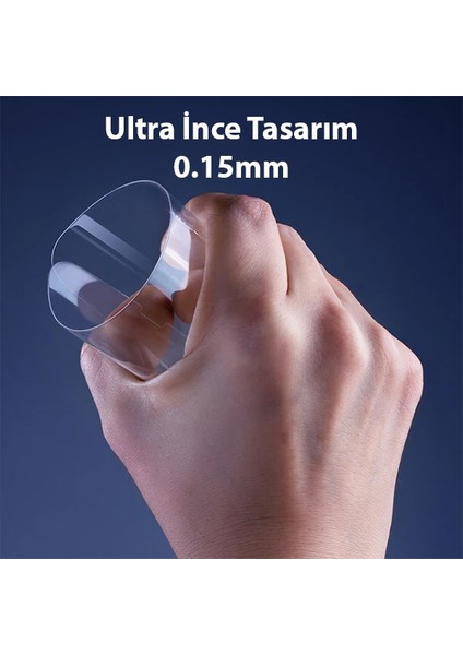 iPhone 13 Mini 5.4 Full Kaplama Hidrojel Film Full Ekran KORUYUCU-(1903) - A5462-2132 modelleri