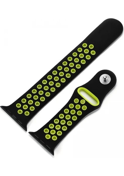 Ally Apple Watch 7-8 45MM 6-5-4 44MM Kayış Kordon Nike Style Soft Silikon 3-2-1 42 - A7473-5620 fiyatları