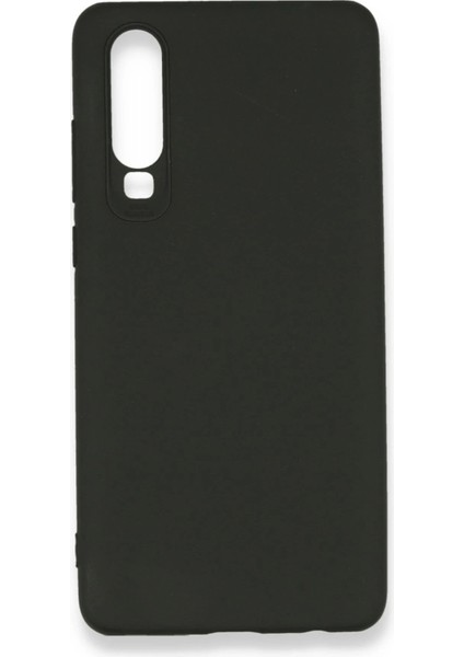 Huawei P30 Kılıf First Silikon - Siyah - A8736-5593