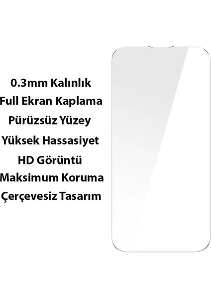 Baseus Superceramic Series iPhone 14 6.1 Koruyucu Cam Kılıf + Full Tempered Ekran - A9842-9933 indirimleri