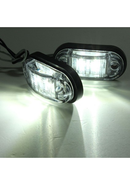 4x LED Işık Tarafı Genel Kamyon Römorku Van Beyaz (Yurt Dışından) fırsatları