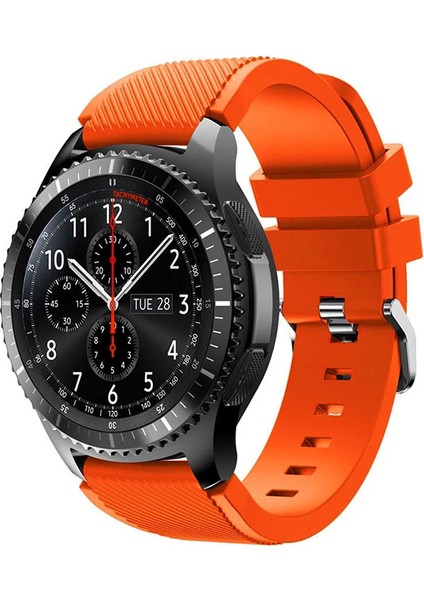 22MM Gear S3 Watch 4 -Gt2 GT2E 46MM Kayışkordon Silikon Kayış KORDON-(1903) - A6837-7503 fırsatları