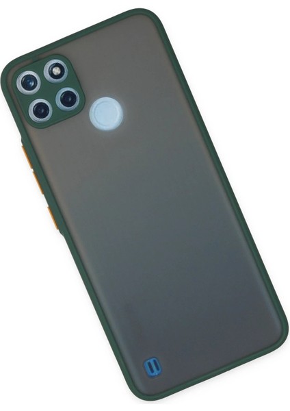 Realme C21Y Kılıf Montreal Silikon Kapak - Yeşil - A8087-5043 fiyatları