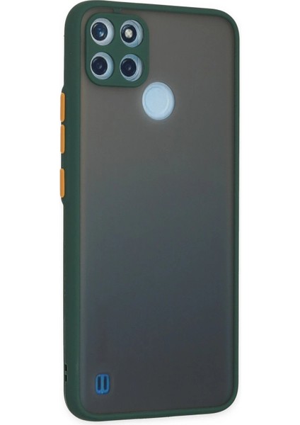 Realme C21Y Kılıf Montreal Silikon Kapak - Yeşil - A8087-5043 modelleri